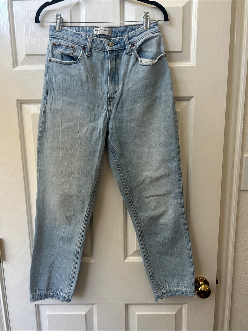 Abercrombie & Fitch Light Wash Flare Jeans